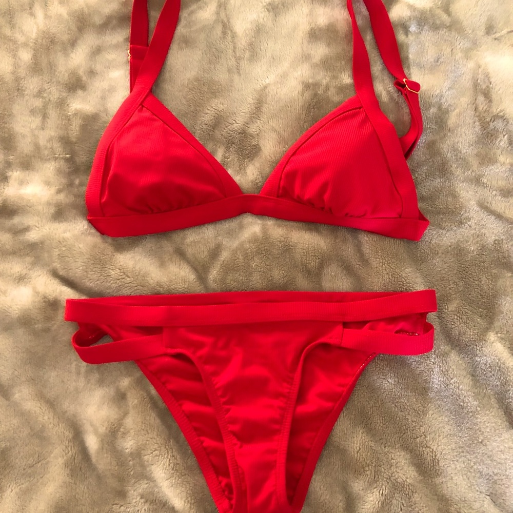 Xhilaration red bikini